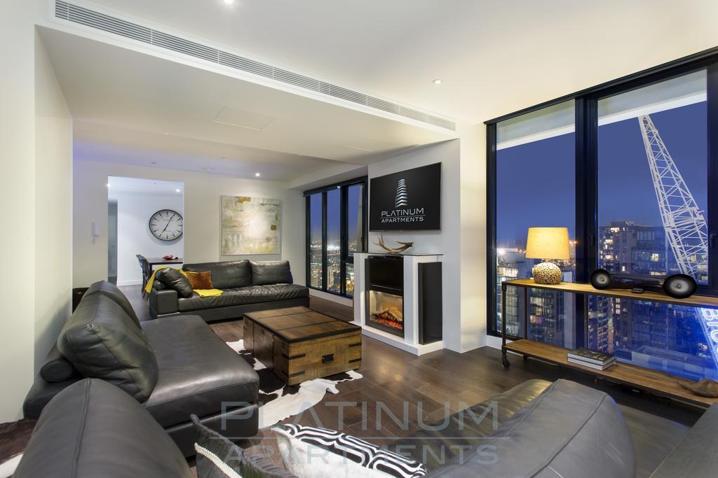 Platinum Apartments On Southbank Melbourne Rom bilde